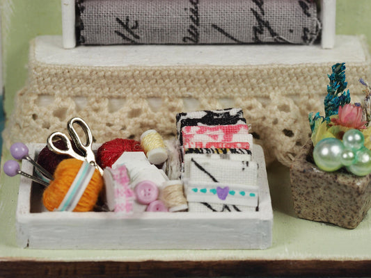 Miniature Tailor Shop Magnet