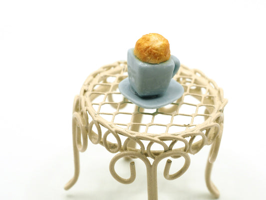 Miniature muffin in a mug