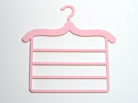 18" Doll Clothes Hangers - pants/scarf hangers