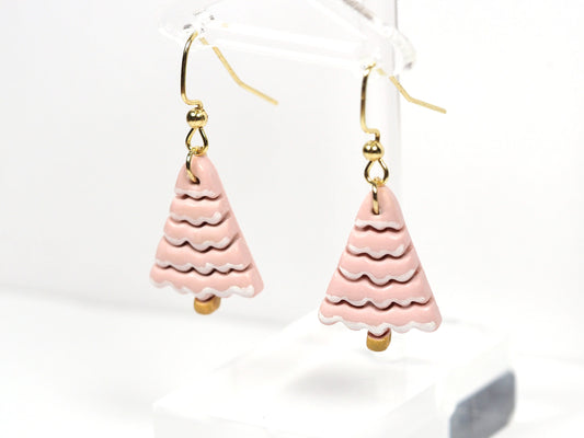 Christmas tree earrings