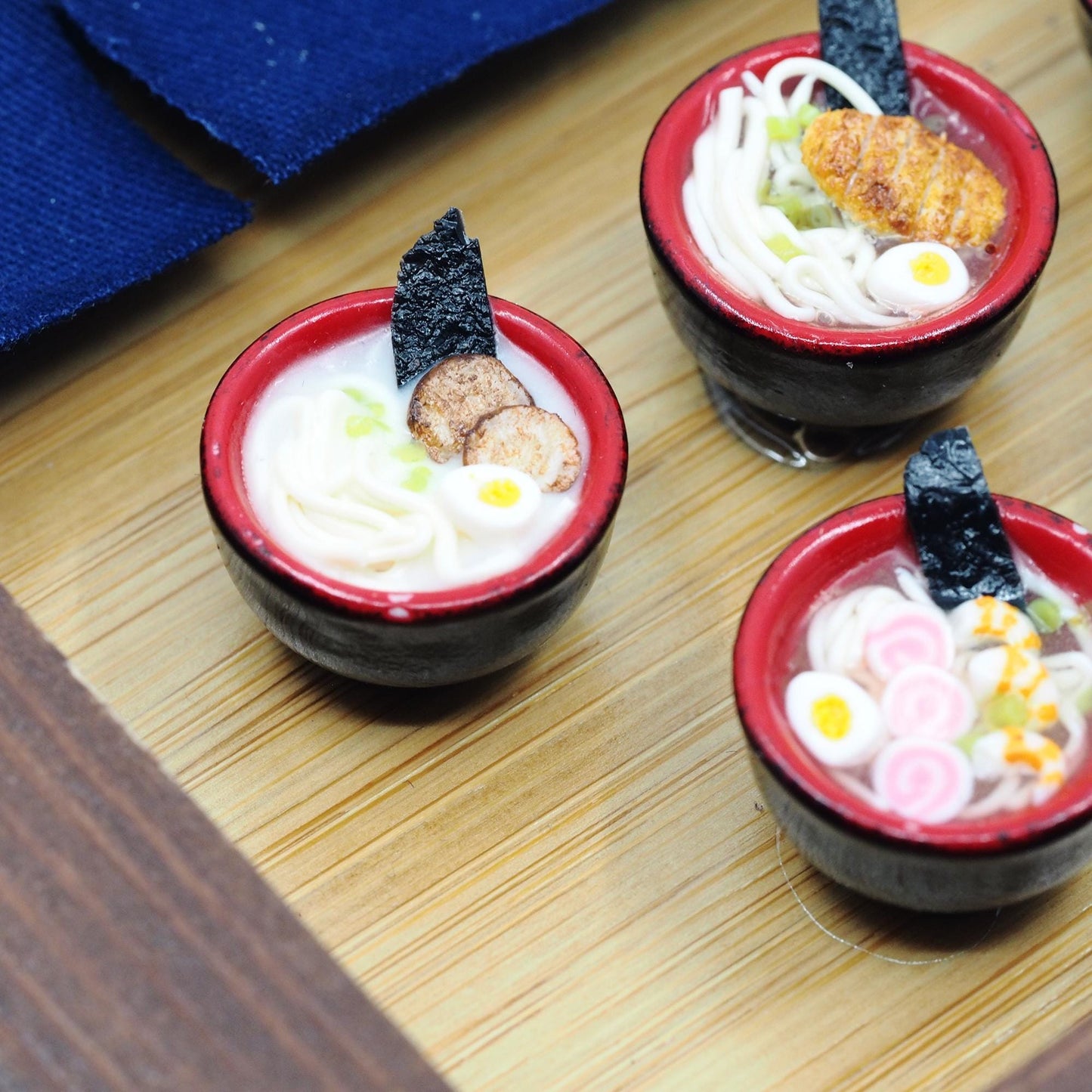 Miniature ramen shop diorama