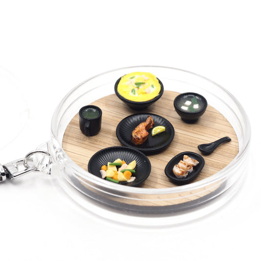 Japanese Set Meal Keychain