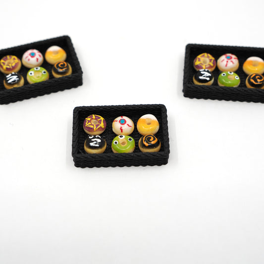 Miniature Halloween Donuts