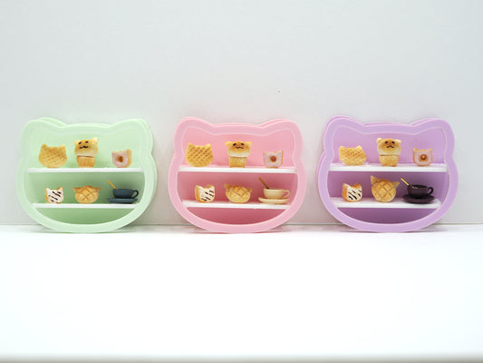 Miniature Dessert Diorama Magnet - Kitty