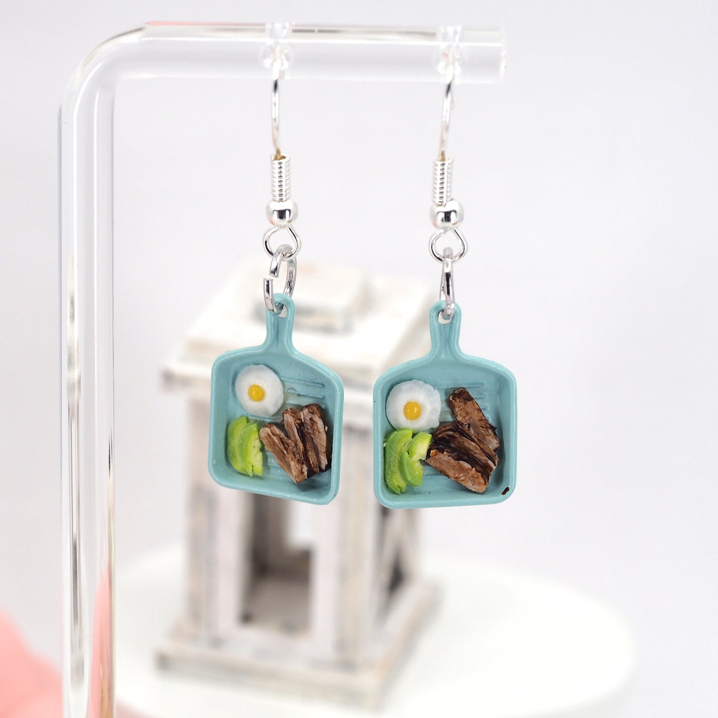 Steak & Egg Breakfast Earrings