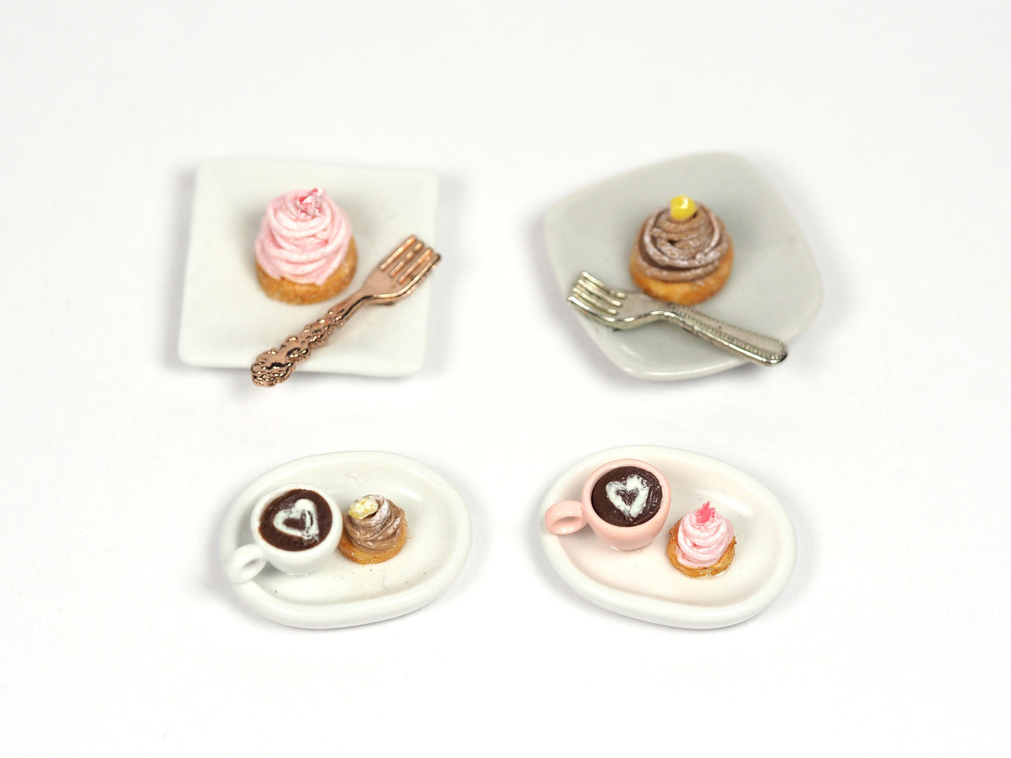 Miniature Mont Blanc dessert