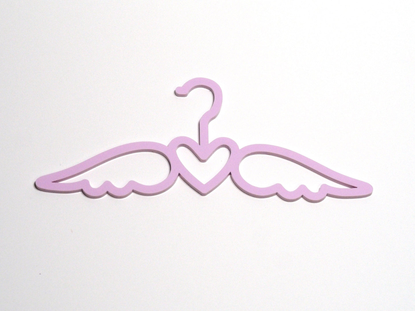 18" Doll Clothes Hangers - angel wings
