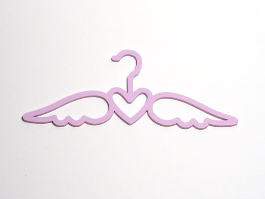 18" Doll Clothes Hangers - angel wings