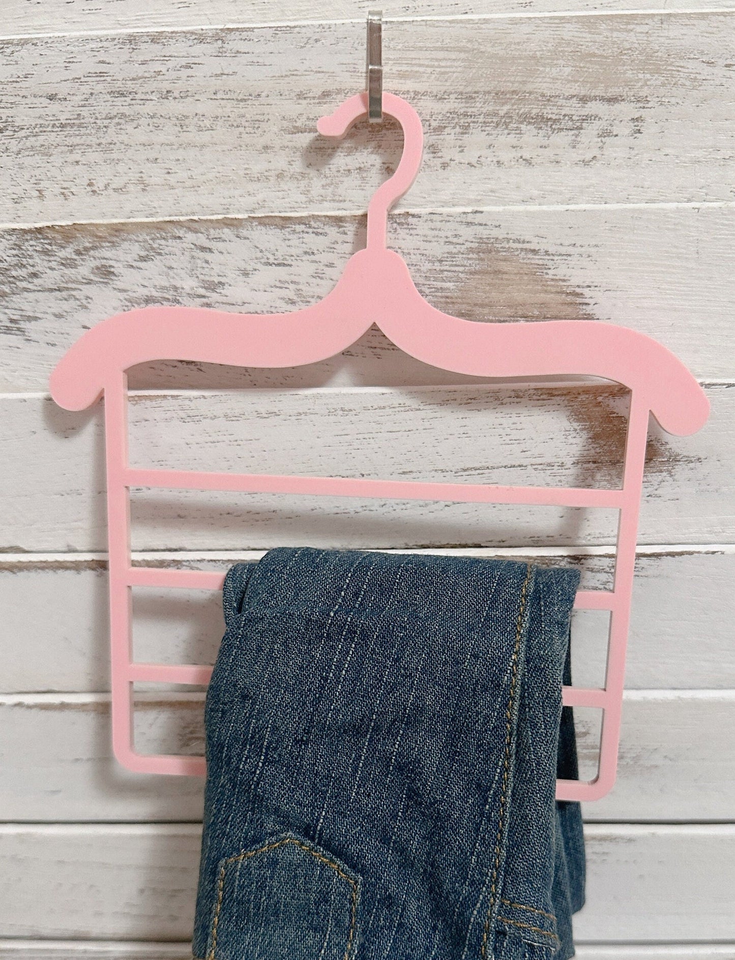 18" Doll Clothes Hangers - pants/scarf hangers