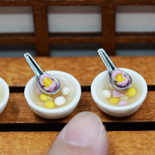 Miniature Tangyuan - sweet rice dumplings